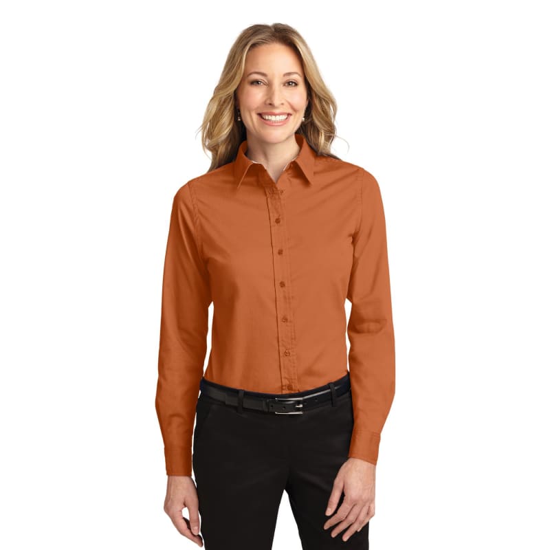 Port Authority Ladies Long Sleeve Easy Care Shirt. 136
