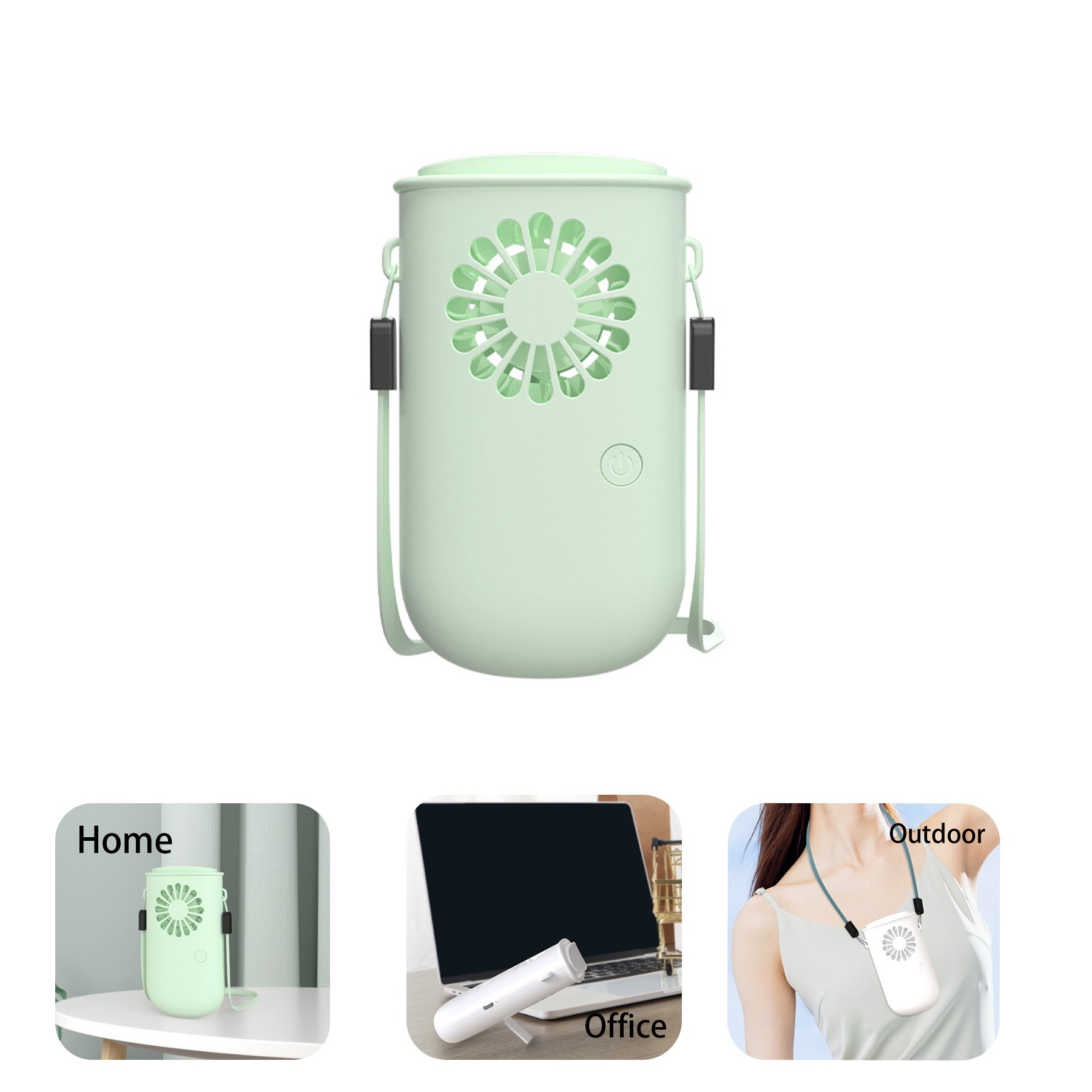 Personal Small Fan with 3-speed for Travel 3