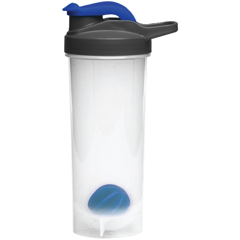 24 oz. Plastic Shaker Bottle with Mixer 7