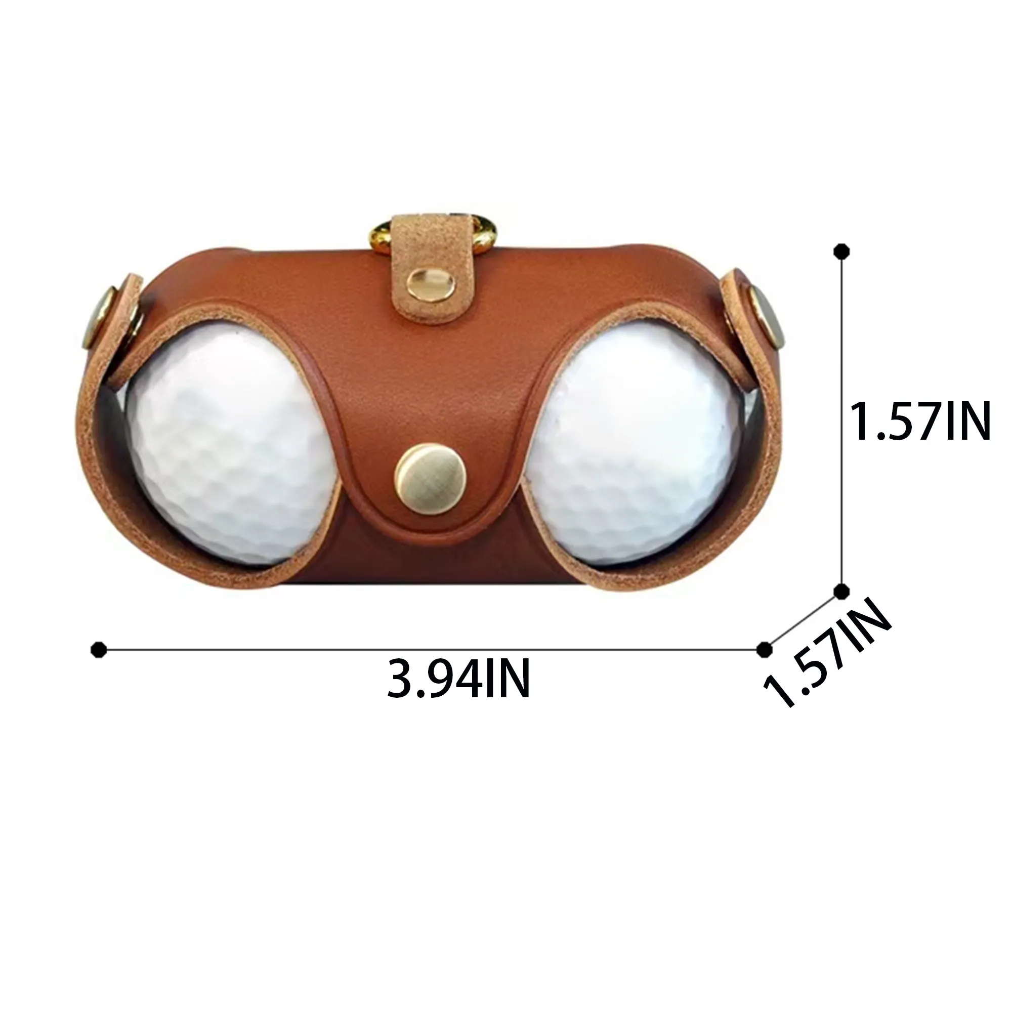 New Leather Golf Bag With Customizable Logo 2