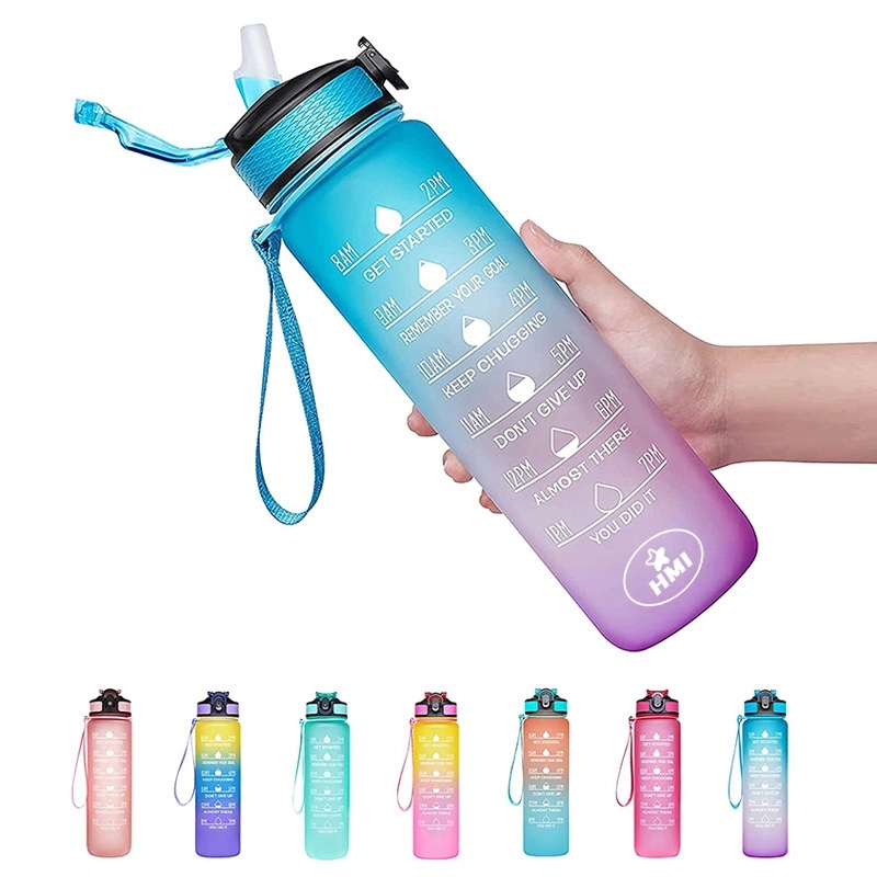 32 Oz Water Bottle With Time Marker 3