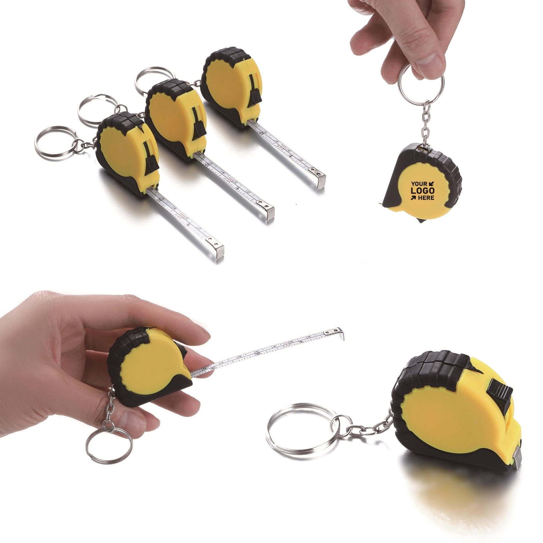 Mini Tape Measure with Key Chain 1