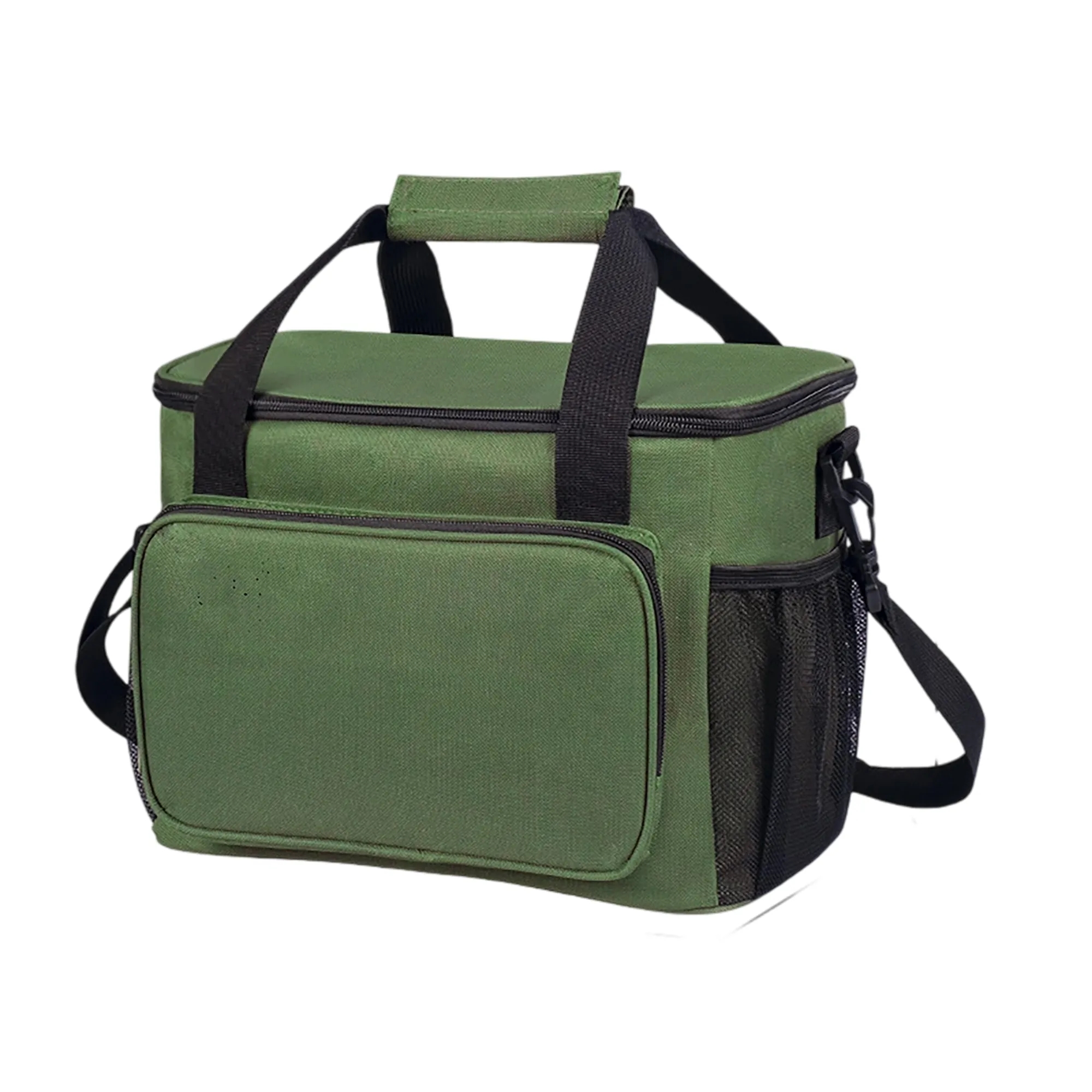 15L Waterproof Oxford Cloth Picnic Cooler Bag with Zipper 5