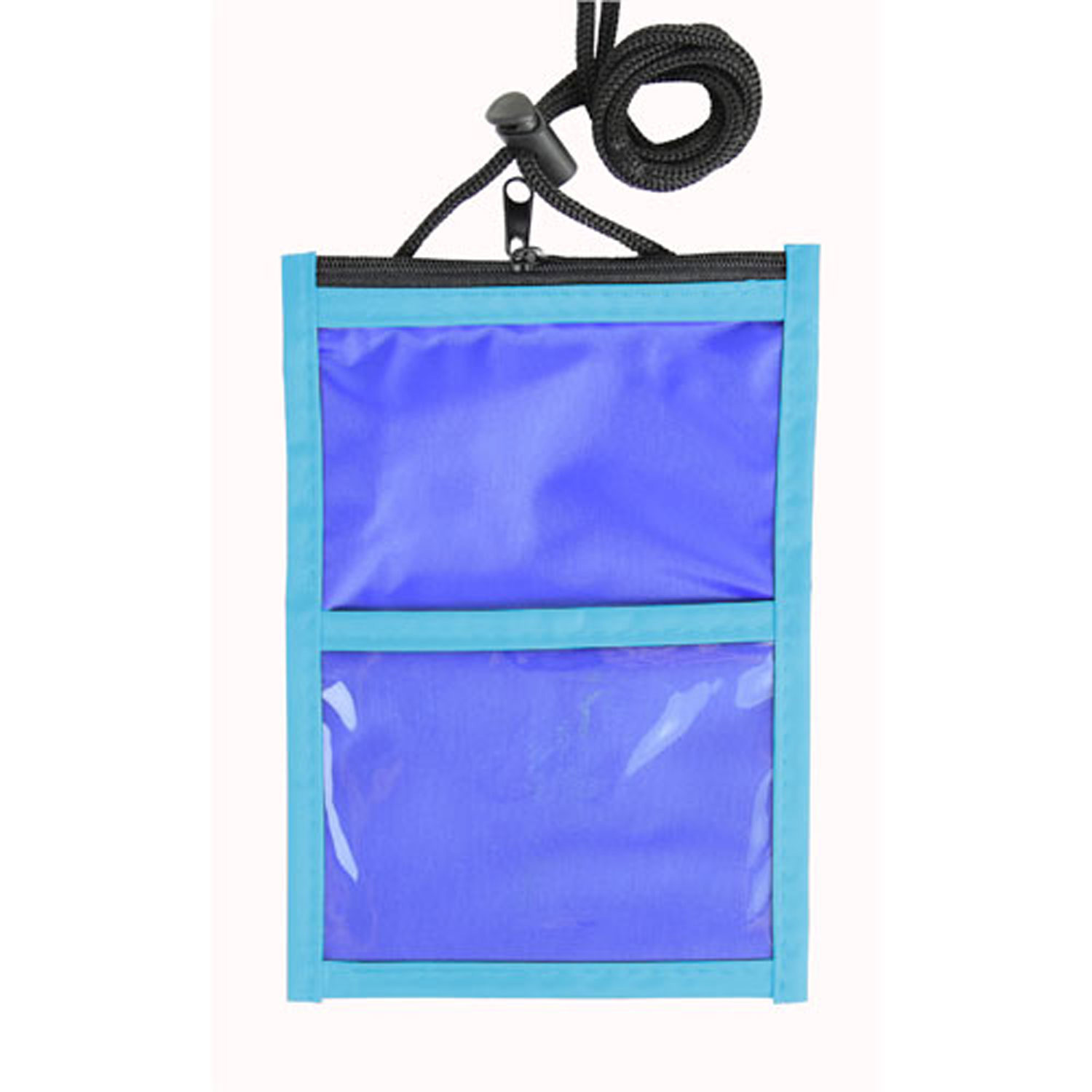 NYLON TWO TONE WALLET WITH ROPE LANYARDS 19