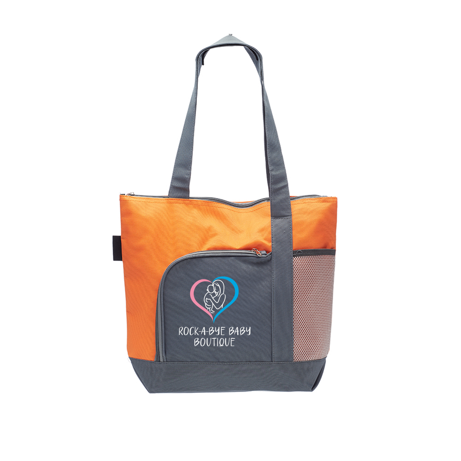 Pioneer Two-Tone Tote Bag (Full Color Imprint) 12