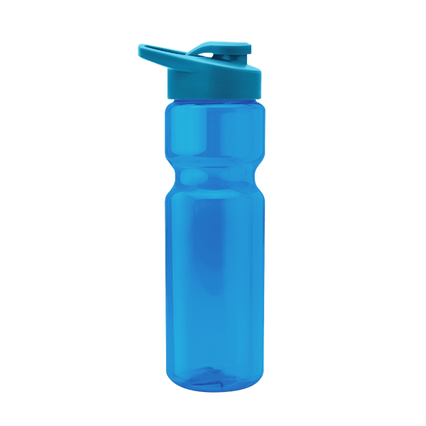 Blazer 28oz Transparent Bike Bottle w/Drink-thru Lid 271
