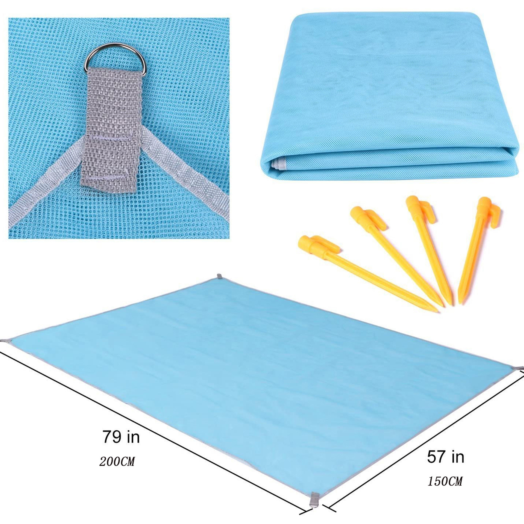 Folding Beach Mat 4
