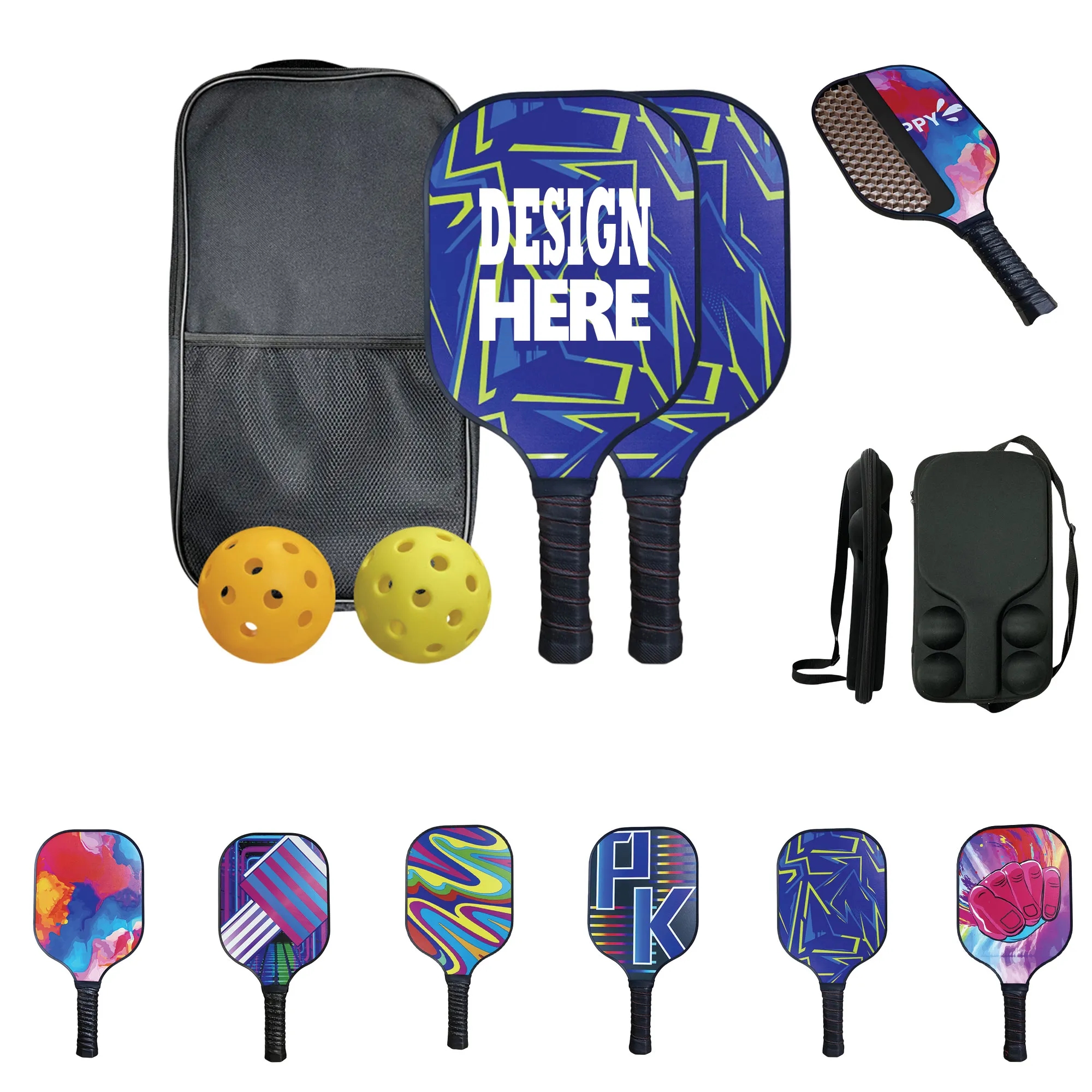 Carbon Fiber Pickleball Paddle 3