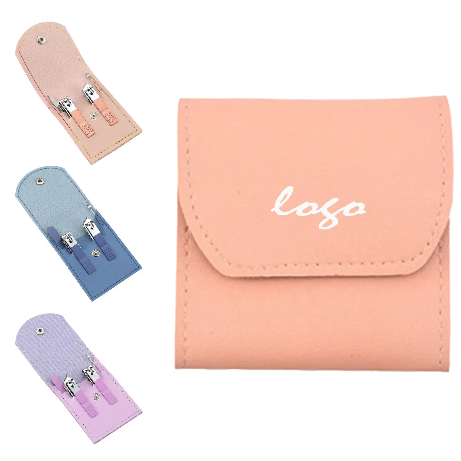 Portable travel nail clippers set 1