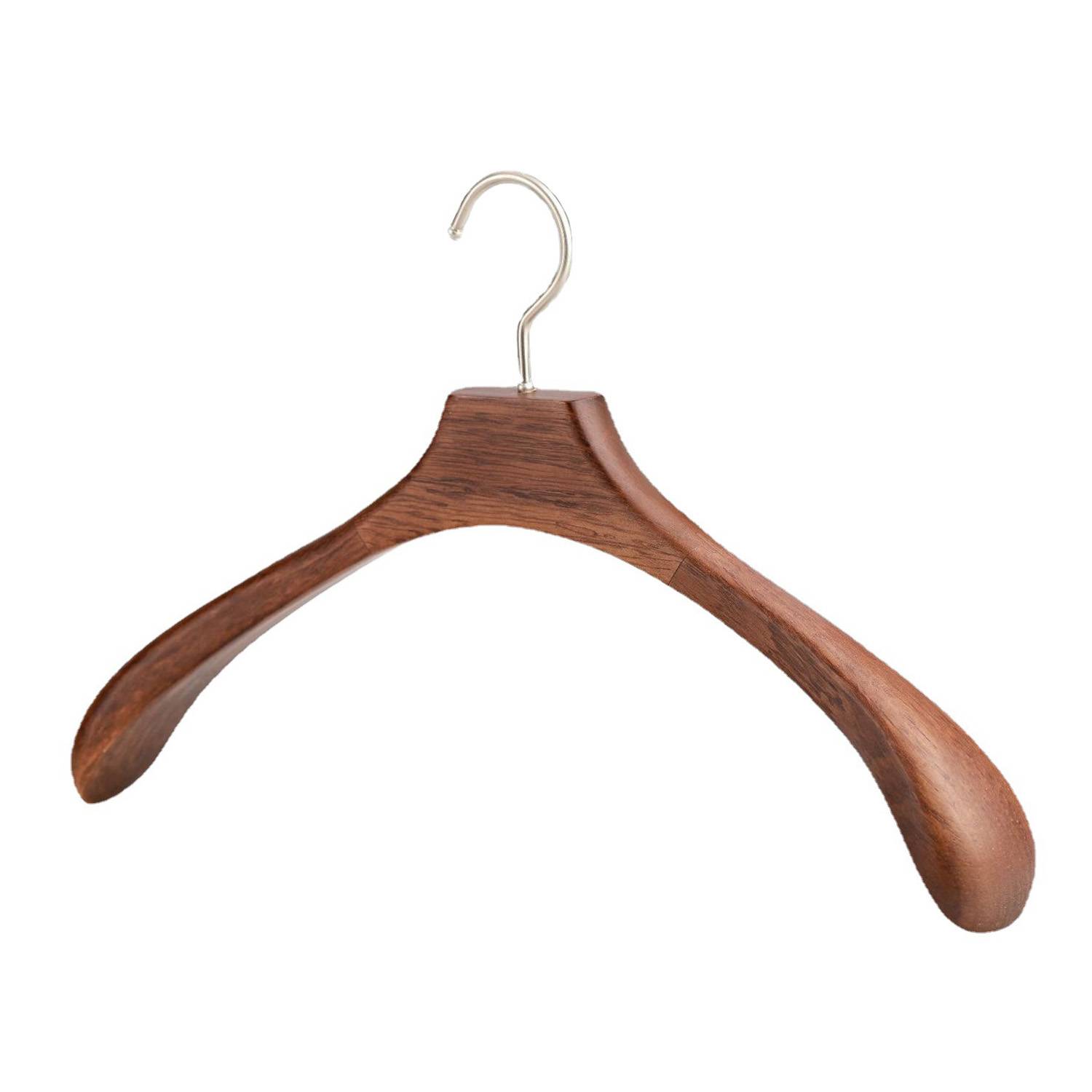 Custom Solid Wood Clothes Coat Hanger 5