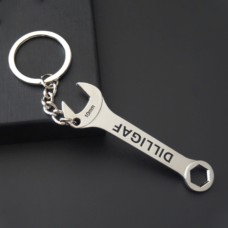 Spanner Shaped Keychain 2