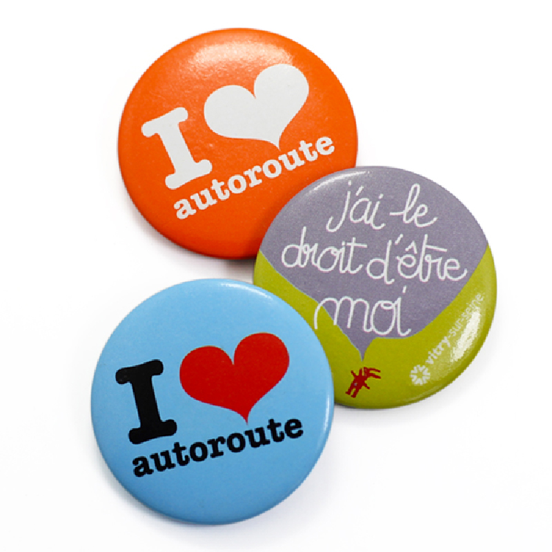 58mm Round Shape Button Pin Badge 4