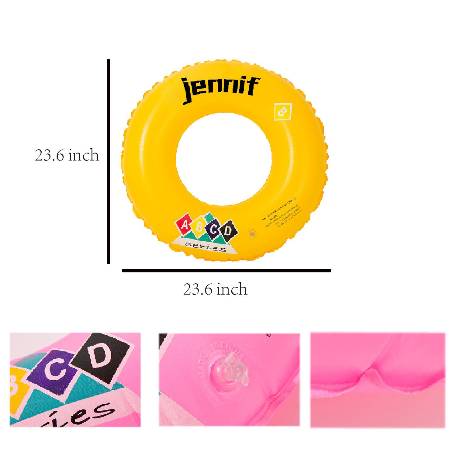 Creative Cartoon Inflatable Water Swimming Ring For Children 3
