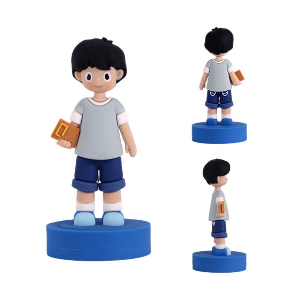 Stereoscopic Doll Stamp Ornament 2