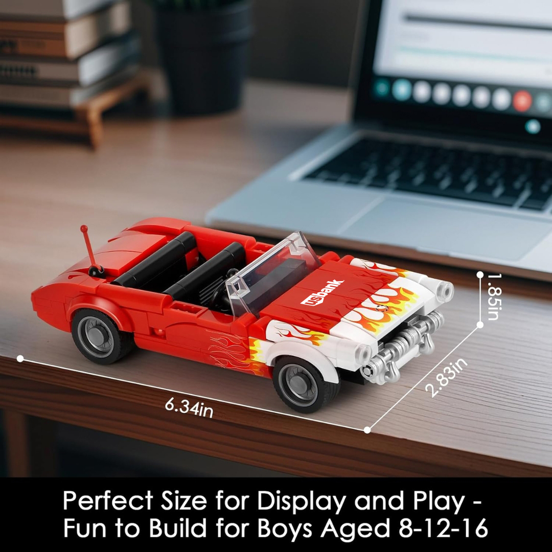 Buildifull Blocks Set - Vintage Race Car 6