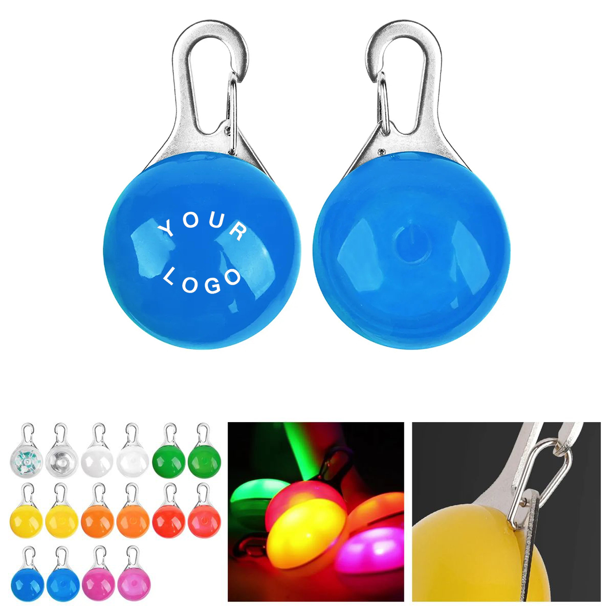 Glow Safety Light for Pet Collars or Leashes 5