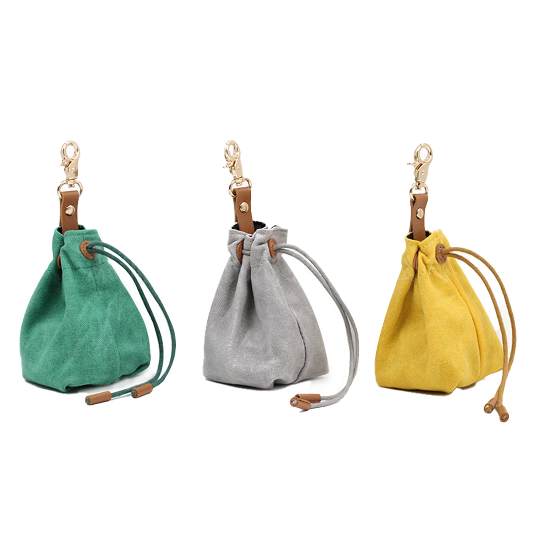 Canvas Dog Food Drawstring Bag 5