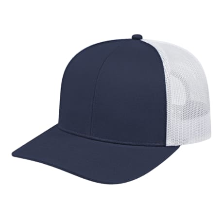 Cap America Poly/Cotton Trucker Mesh Back Cap 435