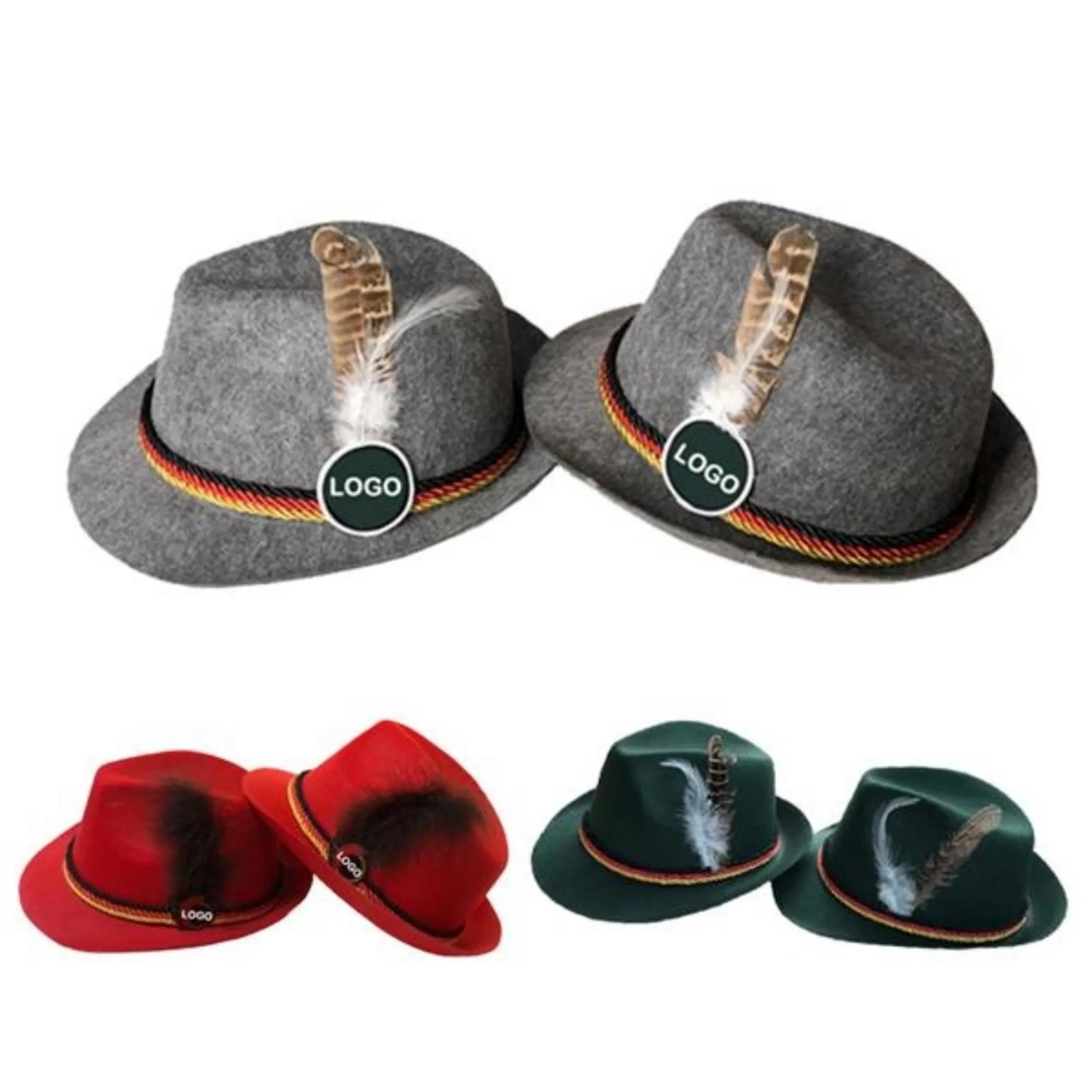 MOQ 50 Custom Logo Oktoberfest Hat