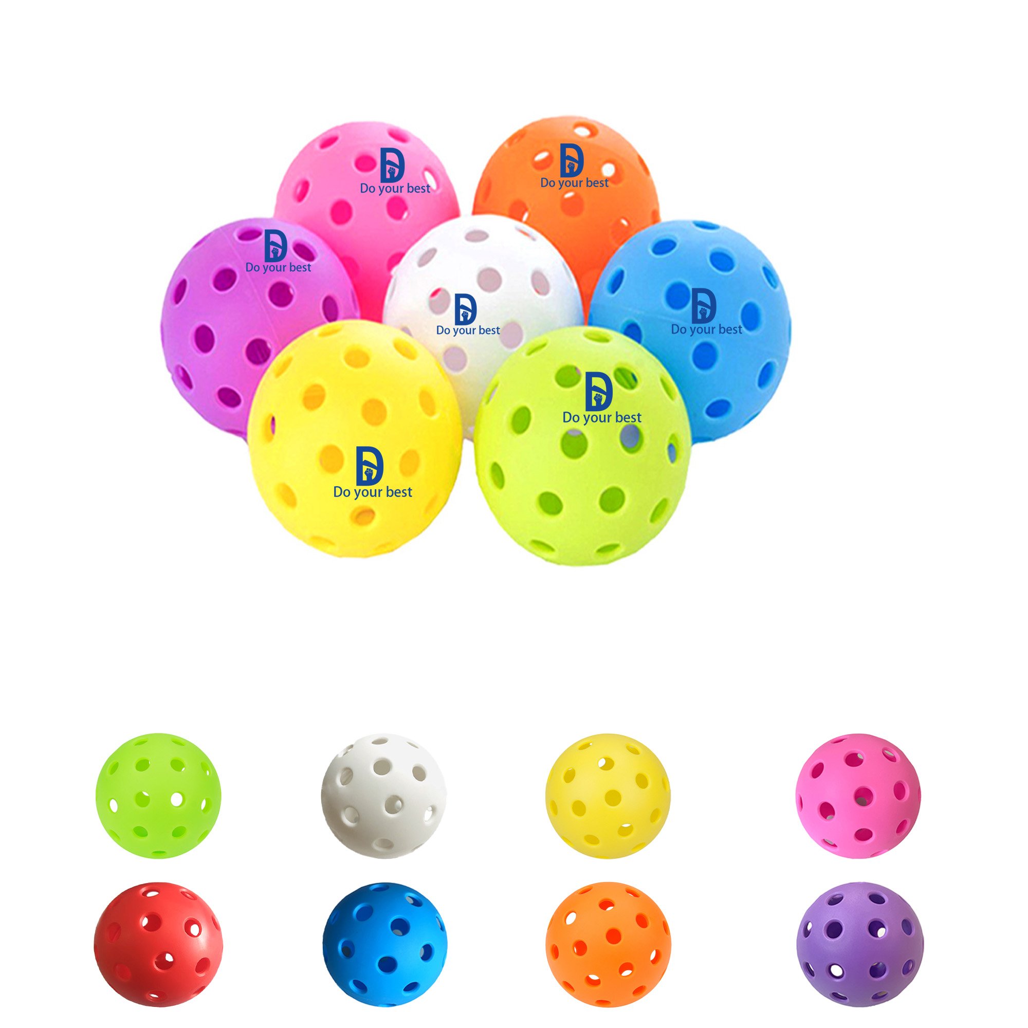 MOQ 20 Indoor and Outdoor Pickleball 1