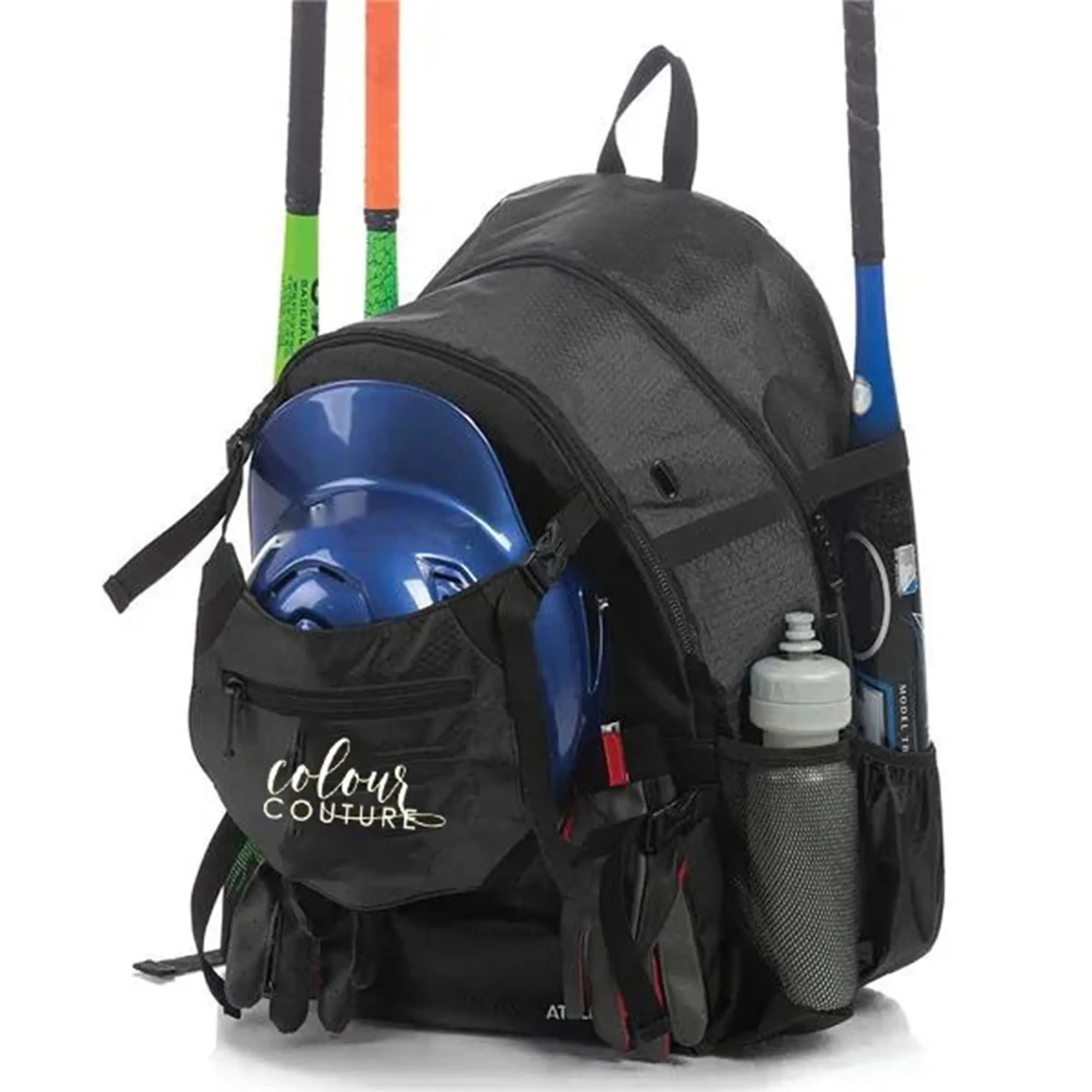 Baseball Backpack W/ Helmet Pocket 1