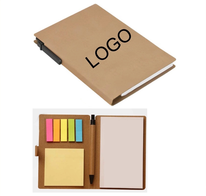 Eco Sticky Notes & Memo Pads With Recycle Paper Pen 3
