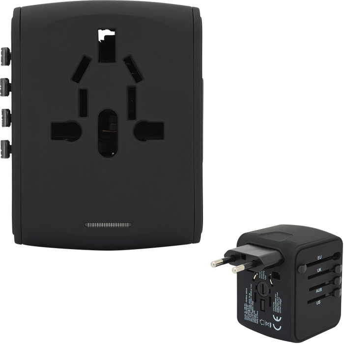 Universal Travel 4 USB Port Adapter 4
