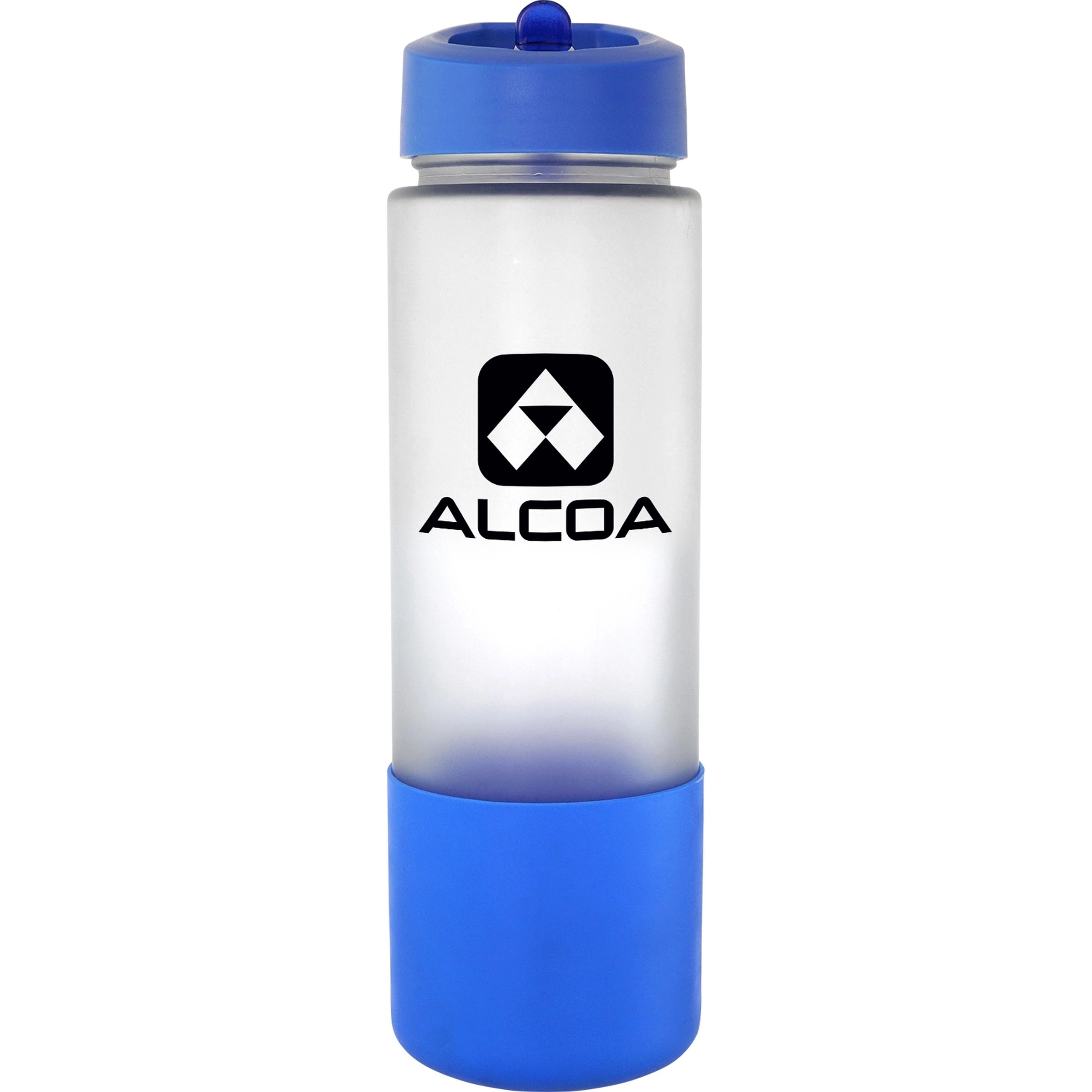 Pop Up 22 oz. Frosted Glass Grip Bottle 7