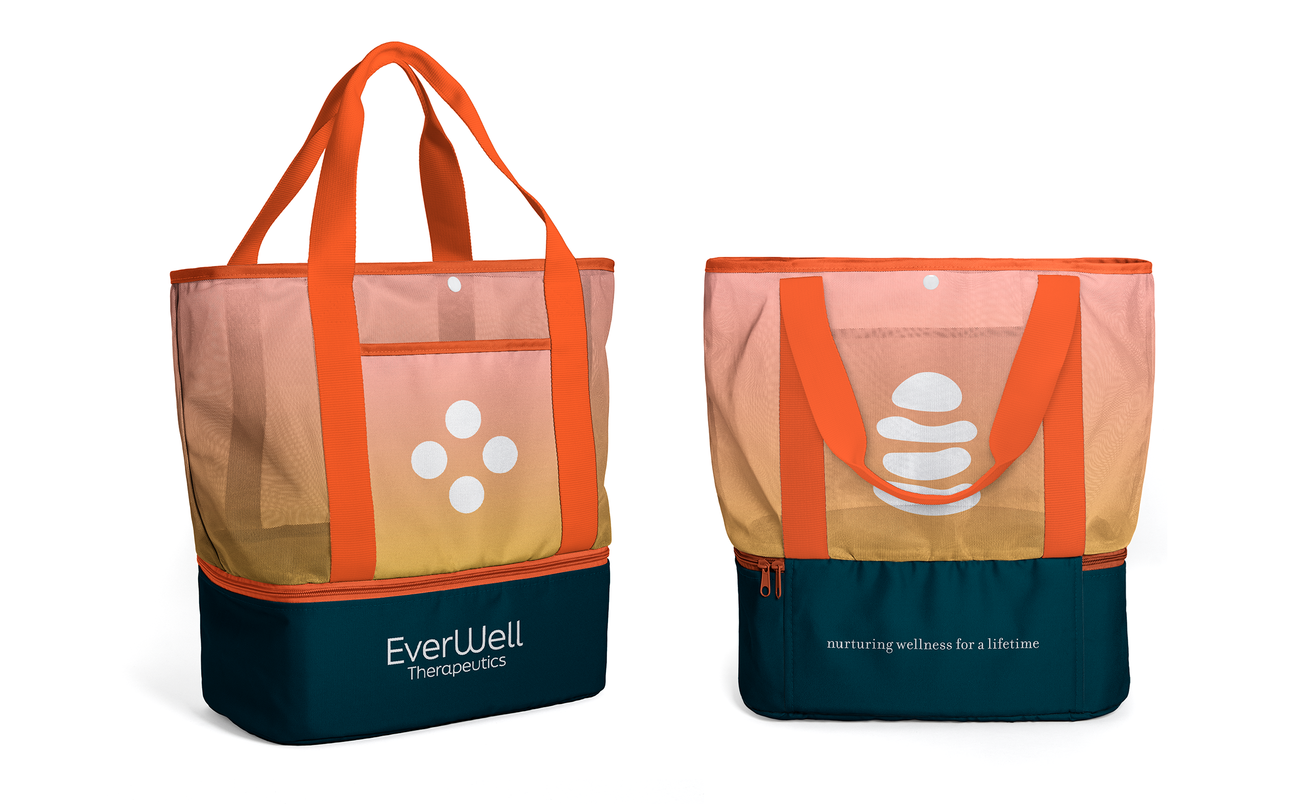 Mesh Tote with Cooler