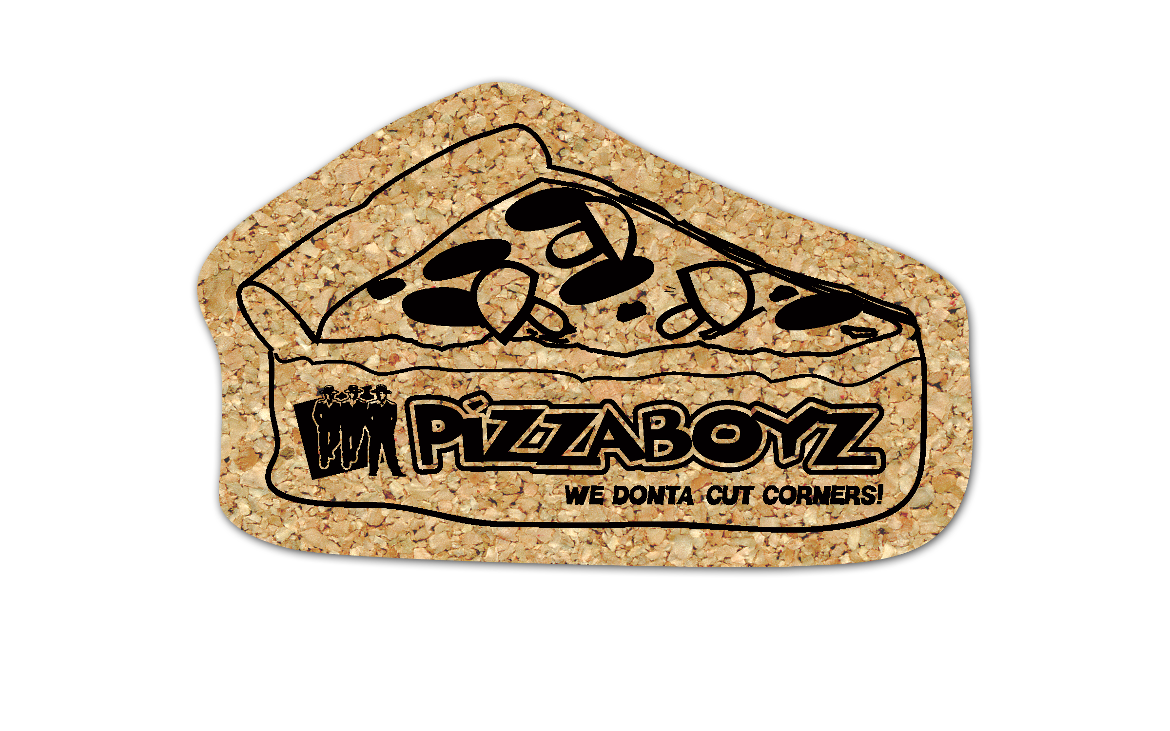 Pizza/Pie Cork Coaster 2