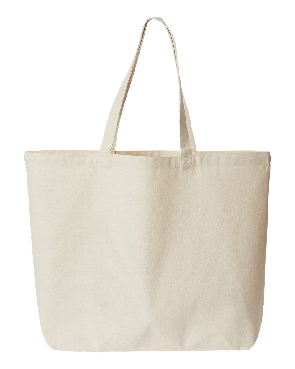 Jumbo Recycled Midweight Gusseted Canvas Tote - OAD108R 7