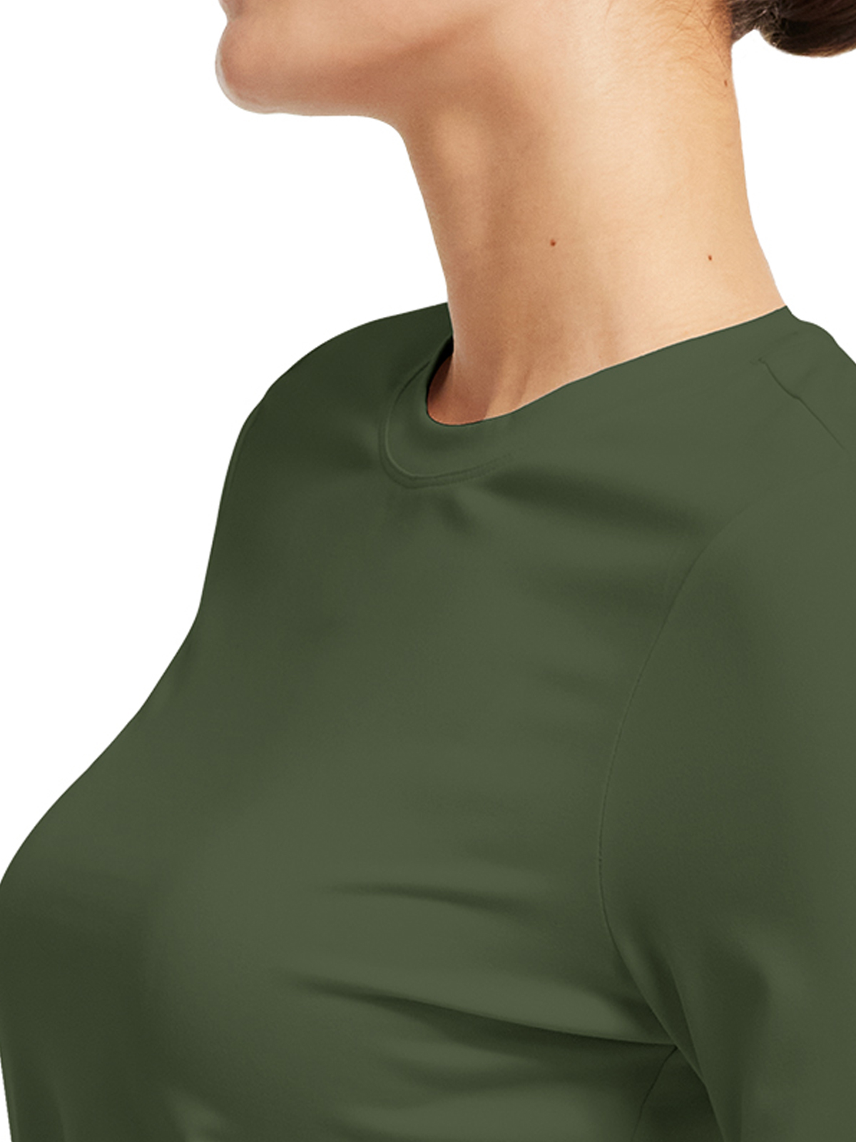 White Cross - CRFT - Women's Crewneck Underscrub Tee 6