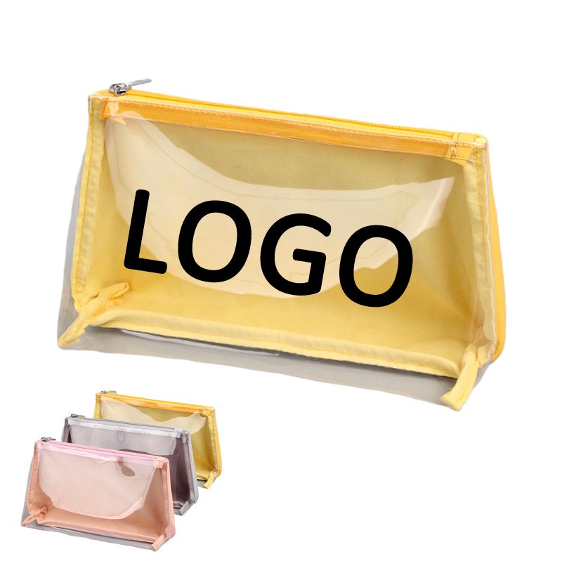 Transparent PVC Travel Makeup Pouch & Cosmetic Toiletry Bag 5
