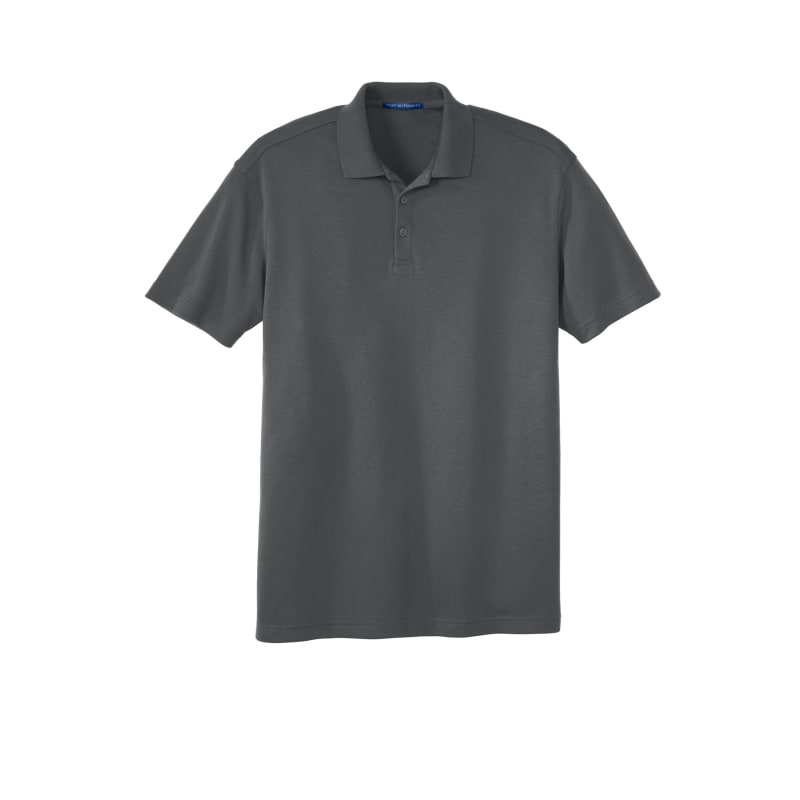 Port Authority Silk Touch Interlock Performance Polo. 3