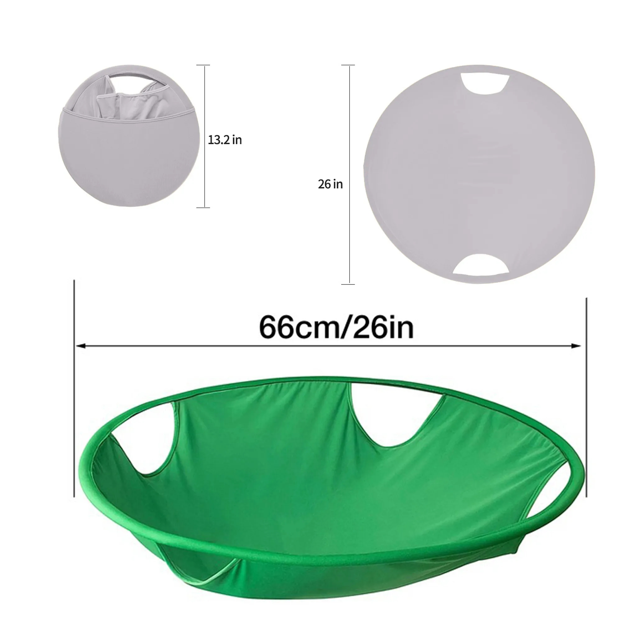 Collapsible Laundry Basket With Side Pocket 3