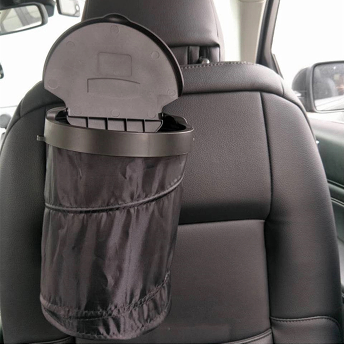 Portable Car Trash Can Collapsible Pop-Up Water Proof Bag 3