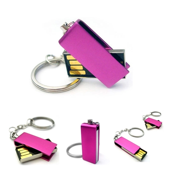 Metal rotate usb flash drives 1