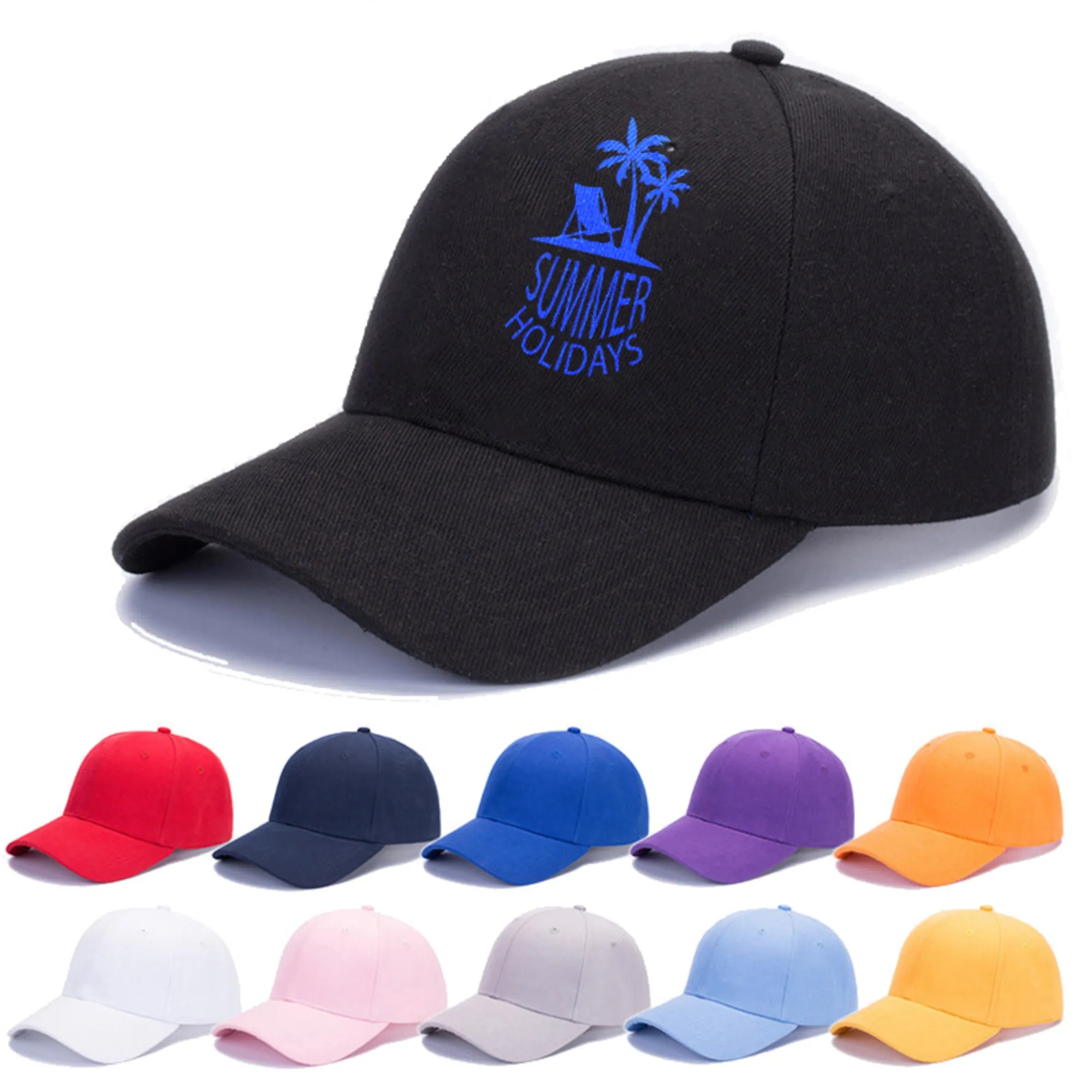 Solid Color Fashionable Baseball Cap