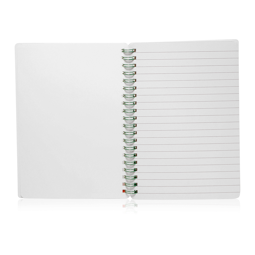 Spiral Notebook with Color Accent - 5" W x 7" H 4
