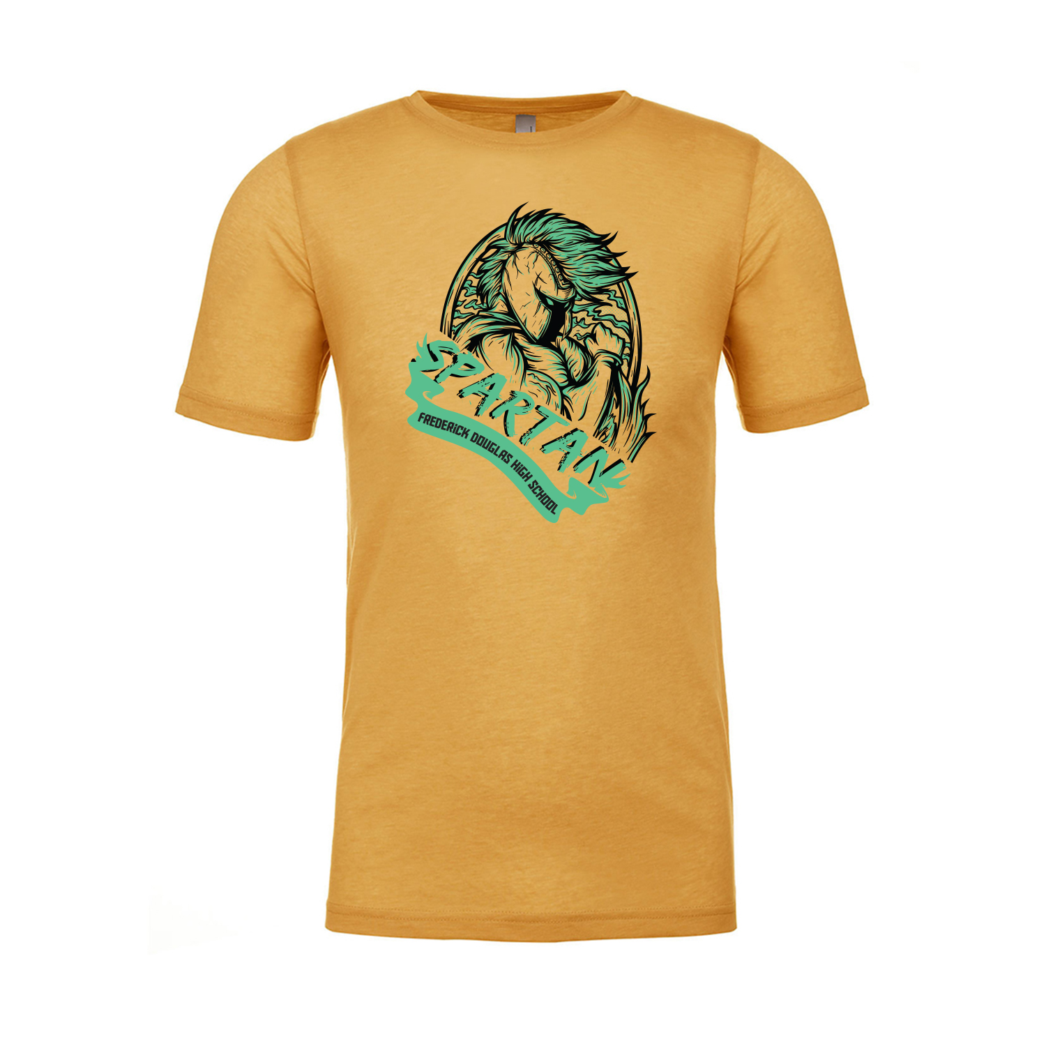 Next Level™ 3.7 oz. Poly/Cotton Blend T-Shirt (2 Color Imprint) 10