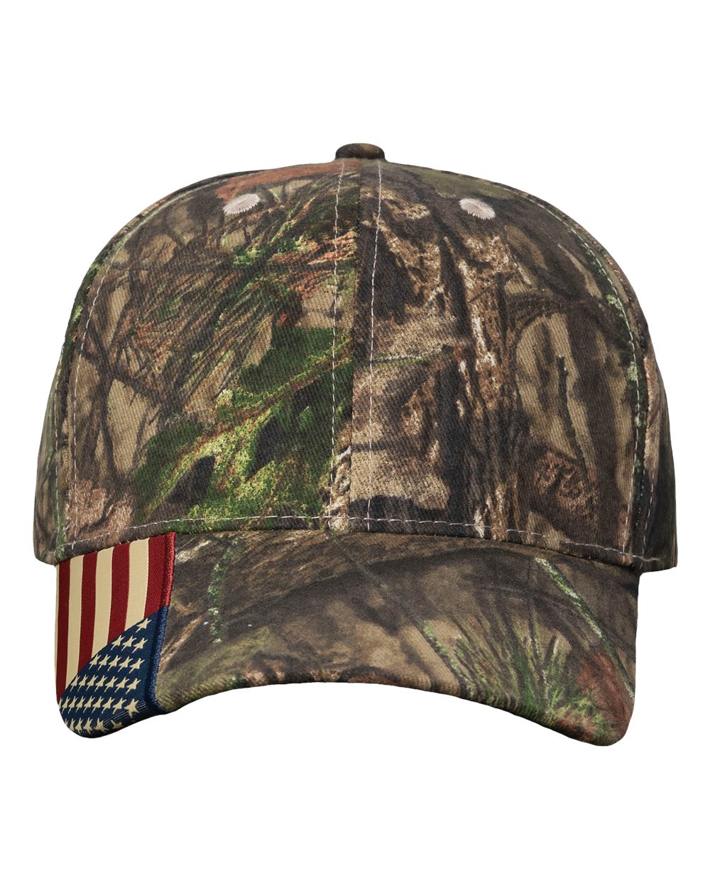 Camo Woven USA Flag Cap - LC350 12