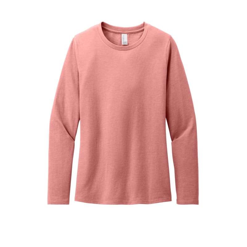 District Women's Perfect Blend CVC Long Sleeve Tee 1