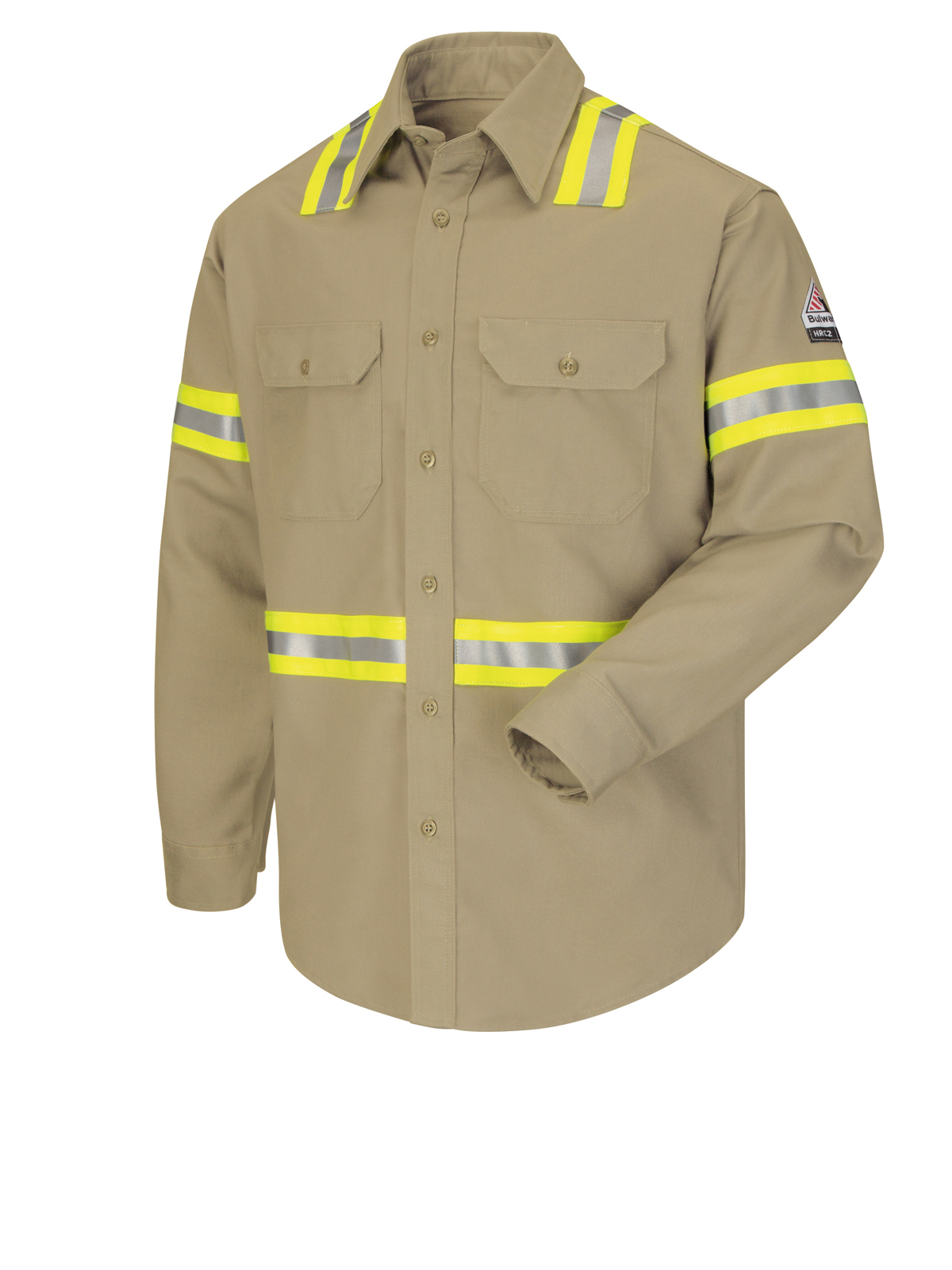 Bulwark - Uniform Shirt - Men's Enhanced Vis Uniform Shirt - Grey 5