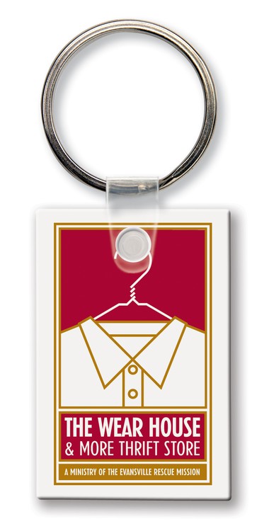 Small Rectangle Key Tag 11