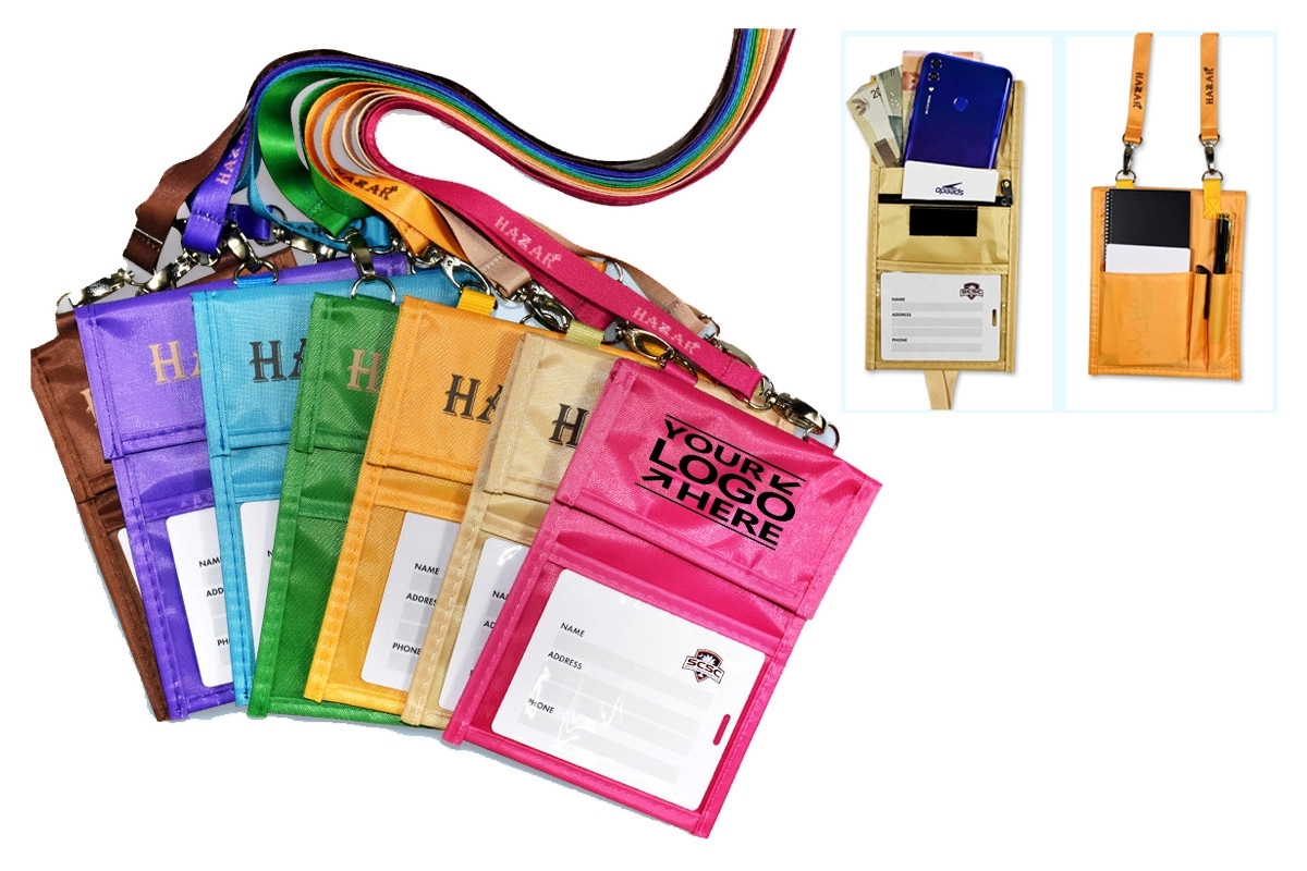Passport or Trade Show Badge & Travel Wallets 1