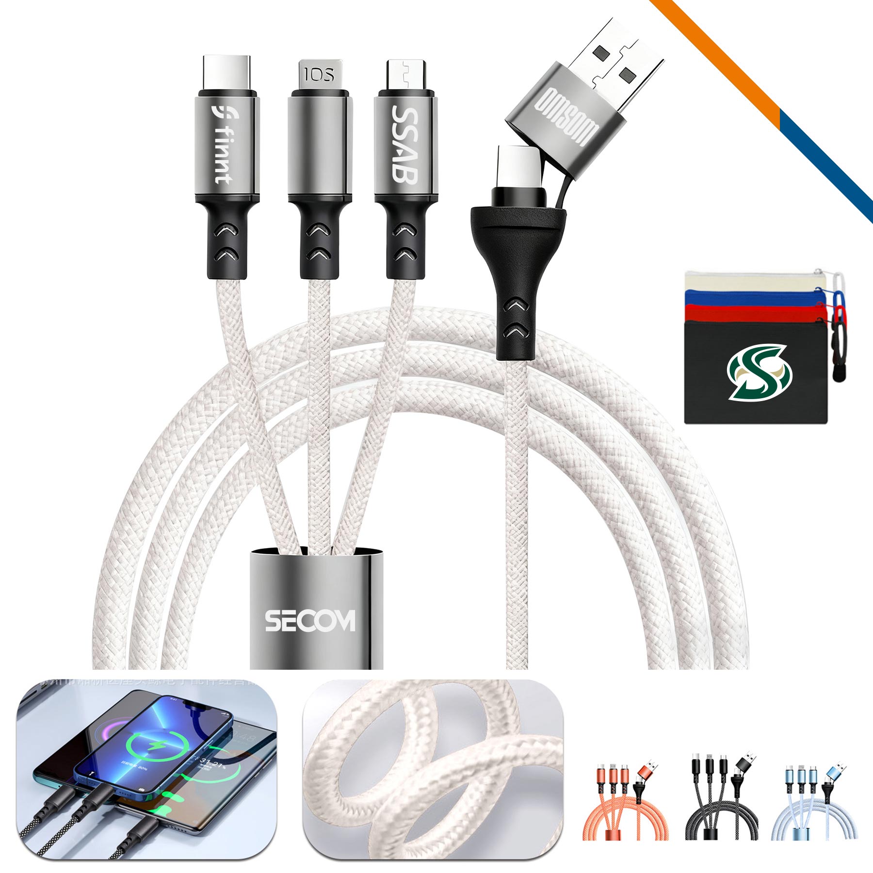 PowerLink 5in1 66W Fast Charging Cable 3