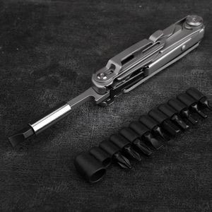 Versatile Multi Knife With Emergency Hammer Screwdriver Bits 26