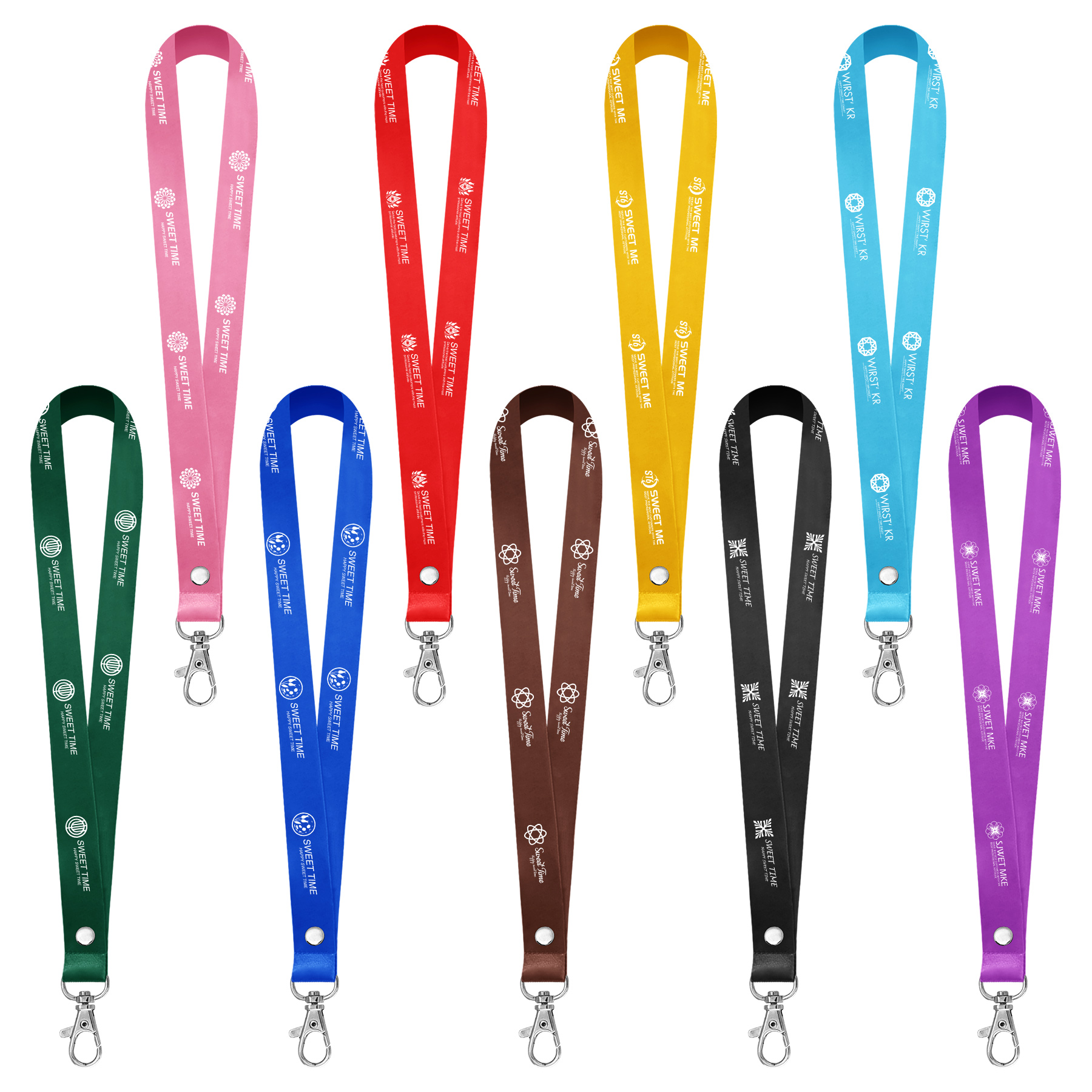 Custom Printed Polyester Lanyard 6