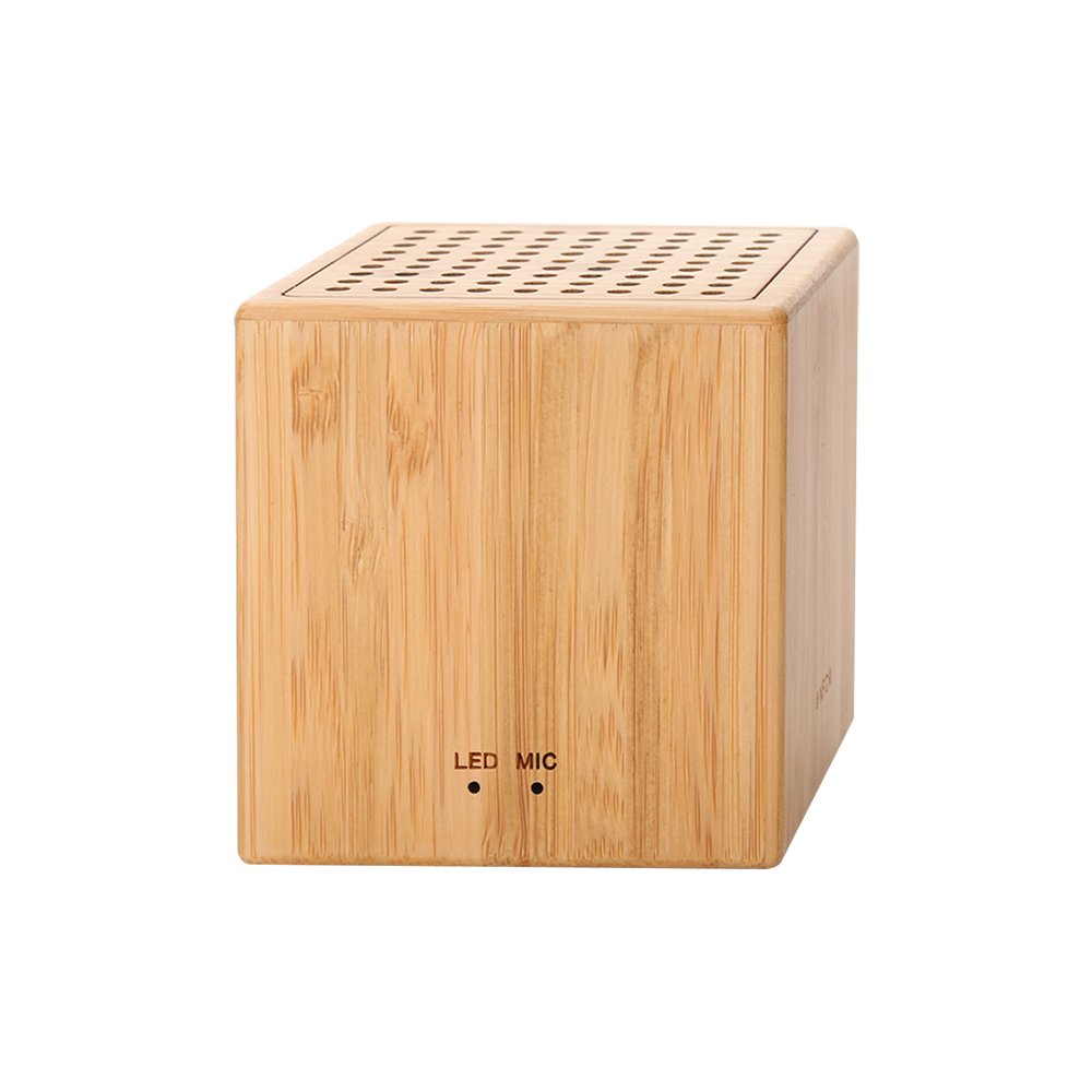 Elston Block Bamboo Bluetooth Speaker Simports