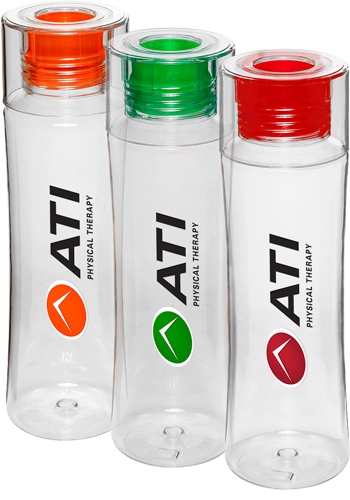 20 oz Silicone Accent Water Bottle 2